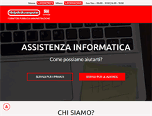 Tablet Screenshot of helpdeskcomputer.it